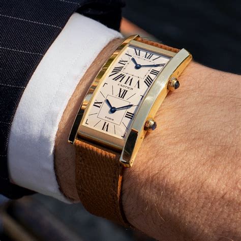 cartier tank dual time|cartier tank cintree dual.